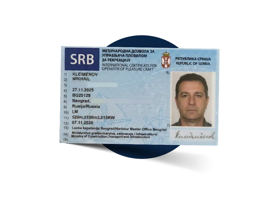 International ICC licence